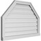 Ekena Millwork Octagonal Top Surface Mount PVC Gable Vent w/ 2"W x 2"P Brickmould Sill Frame, 36"W x 24"H GVPOT36X2403SF - alternate 2